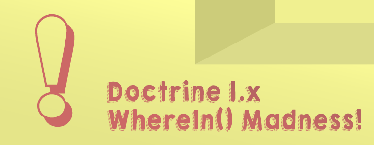 Issue with Doctrine 1.x