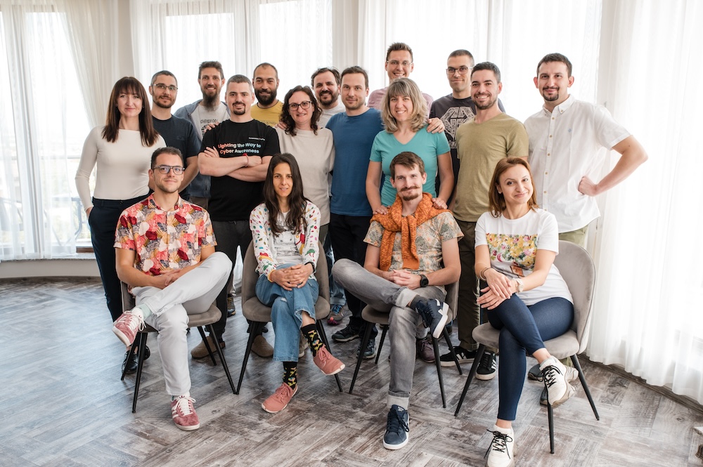 In the photo, you can see some of the team members of Camplight