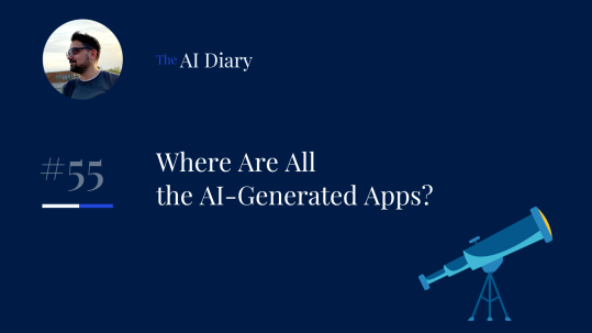 The AI Diary: The Gorman Paradox - Where Are the AI Apps?