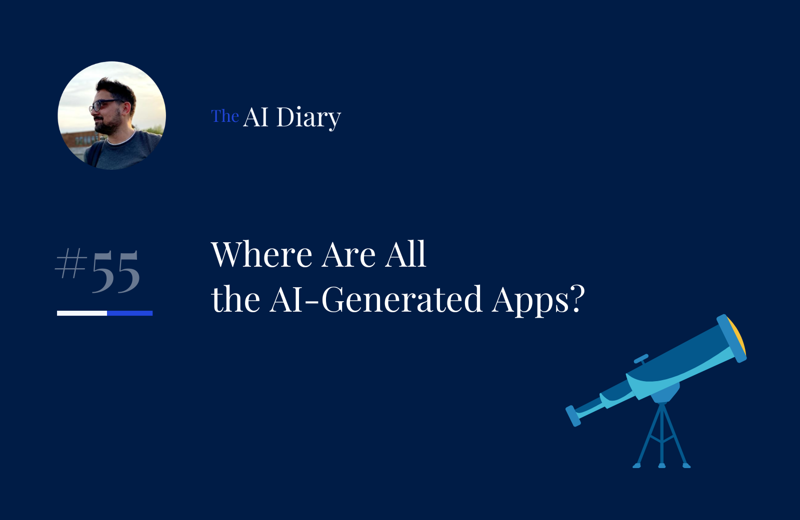 The AI Diary: The Gorman Paradox - Where Are the AI Apps?