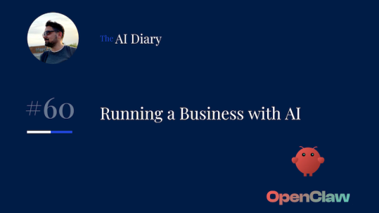 The AI Diary: A Team of AI Agents